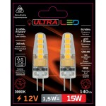 Светодиодная лампа Ultra LED G4 1.5W 3000K 2 шт